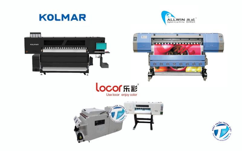 Top 3 thương hiệu máy in chuyển nhiệt Trung Quốc được ưa chuộng nhất